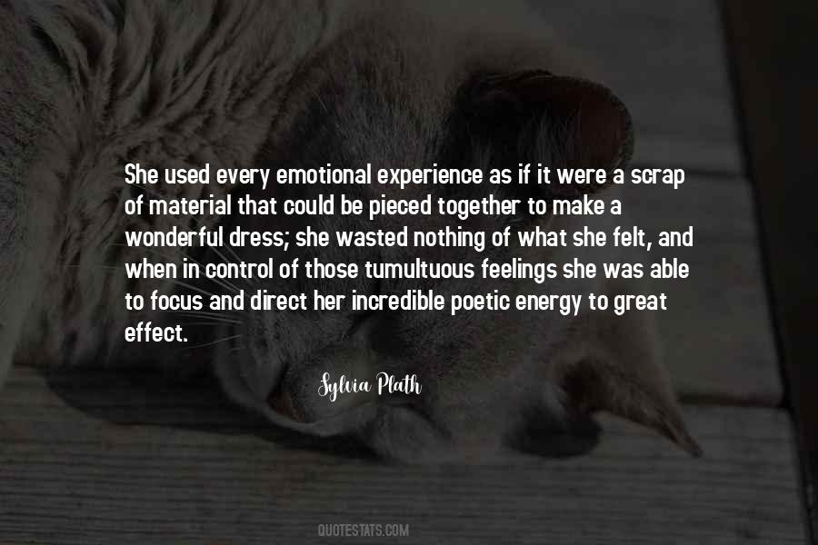Quotes About Emotional Control #1152192