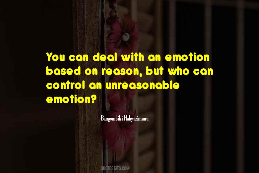 Quotes About Emotional Control #1452805