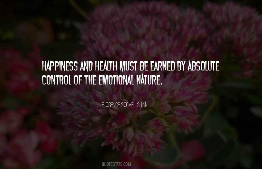 Quotes About Emotional Control #1673300