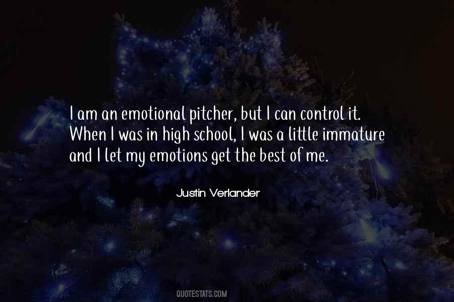 Quotes About Emotional Control #1876504