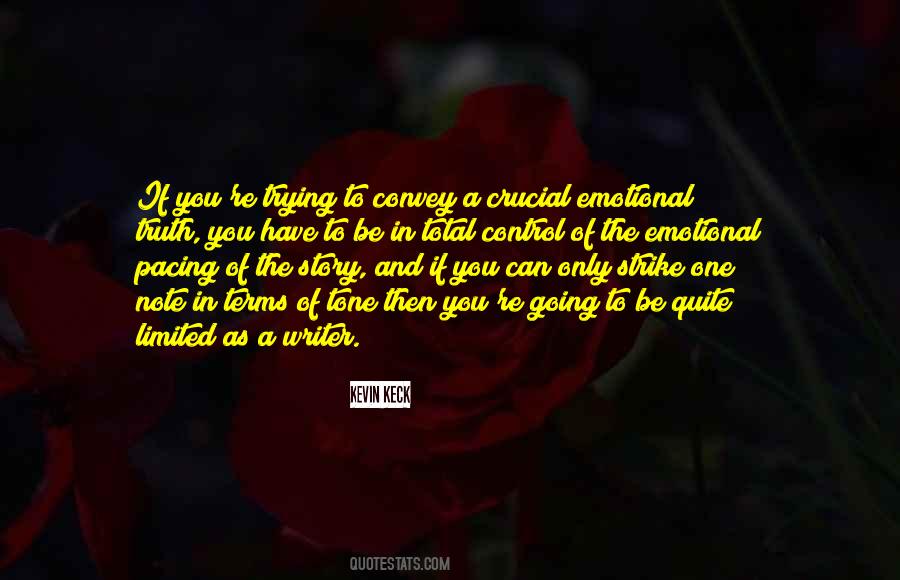 Quotes About Emotional Control #833077