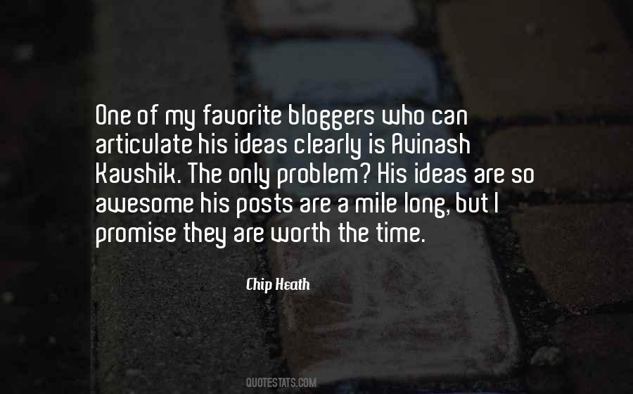 Quotes About Bloggers #872669