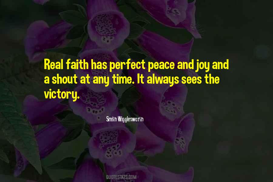 Quotes About Peace And Joy #216563