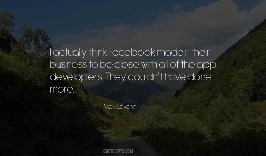 Quotes About Developers #455003