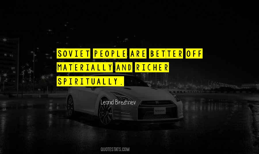 Quotes About Brezhnev #1442804