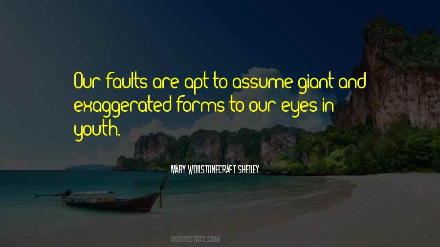 Quotes About Faults #1152529