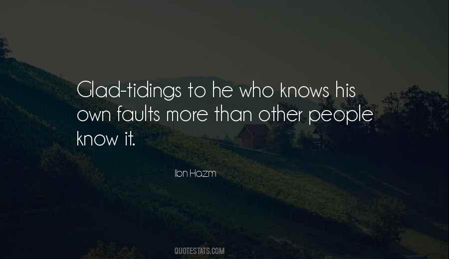 Quotes About Faults #1168088