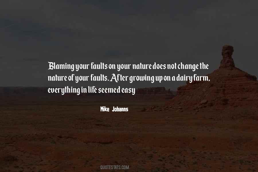 Quotes About Faults #1170318