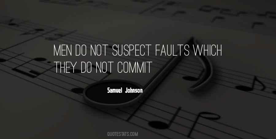 Quotes About Faults #1196408