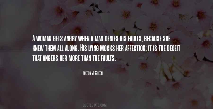 Quotes About Faults #1349660