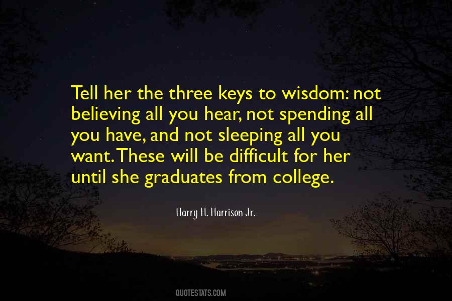 Quotes About College Graduates #1119419