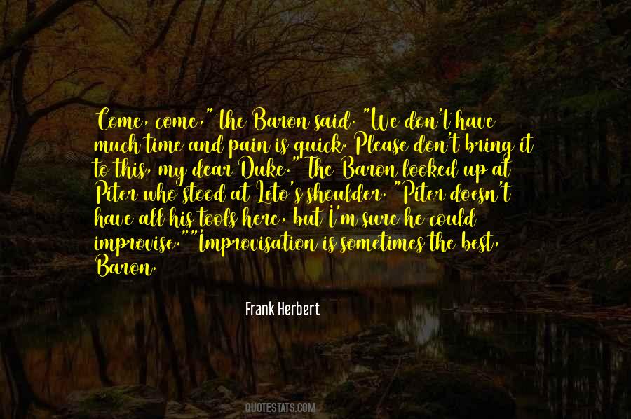 Frank Herbert Dune Quotes #1654764