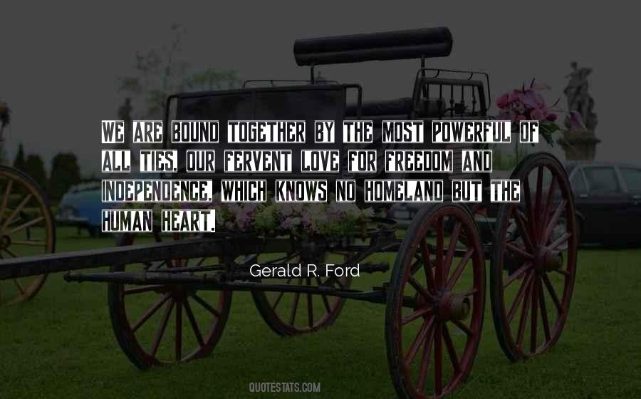 Quotes About Ties Of Love #1507135