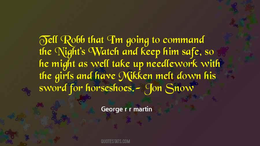 Night S Watch Quotes #1095809