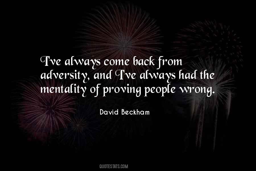 Quotes About Proving People Wrong #840474