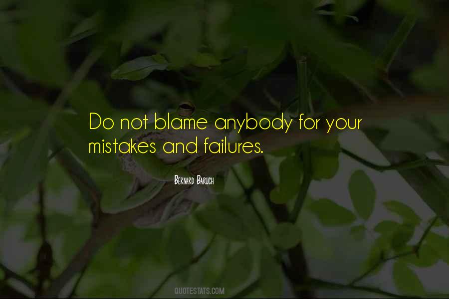 Quotes About Failures And Mistakes #334803