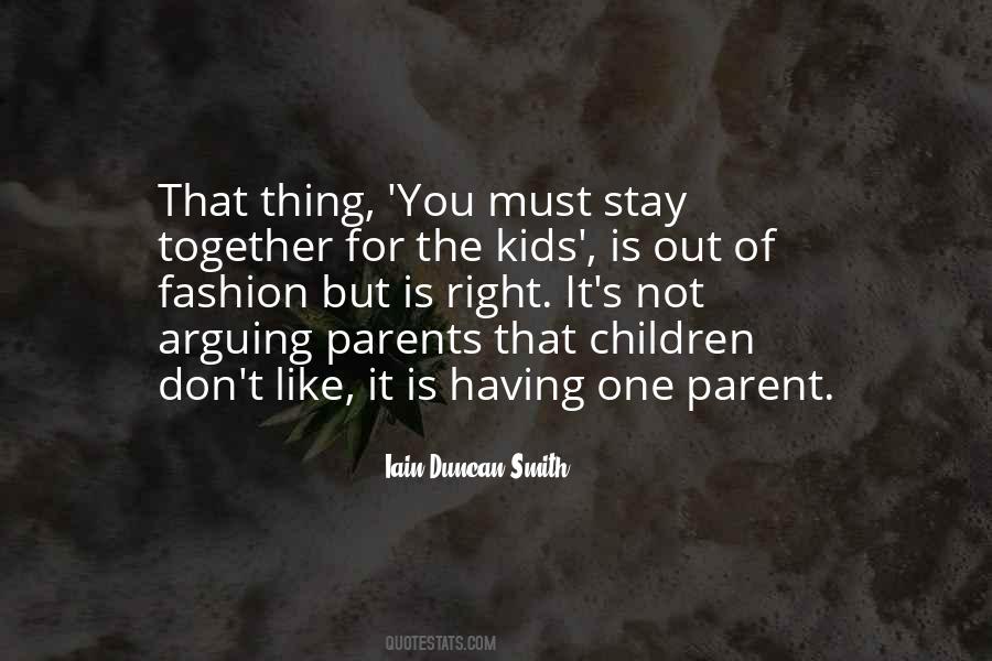 Quotes About Arguing With Parents #1718439