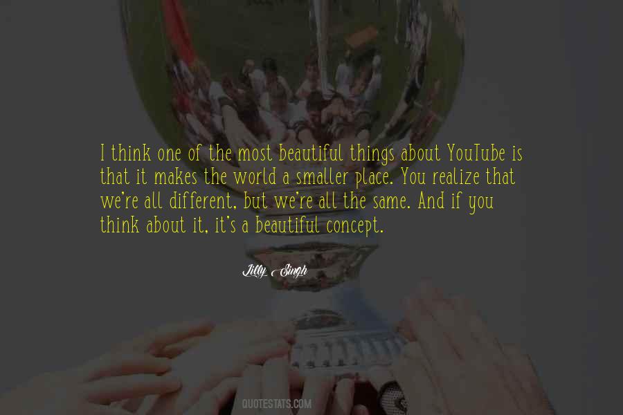 Different And Beautiful Quotes #820459
