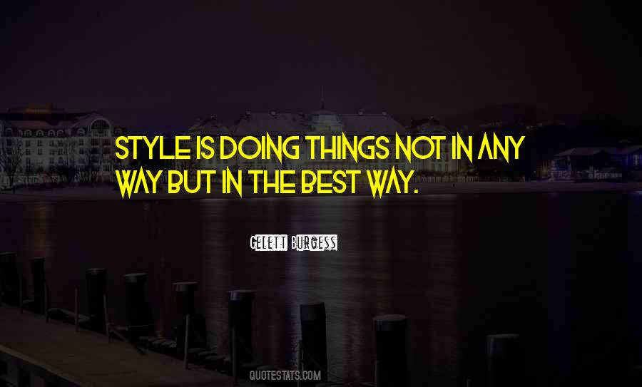 Best Style Quotes #1263923
