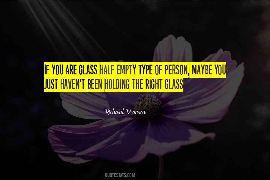 Glass Half Quotes #131878