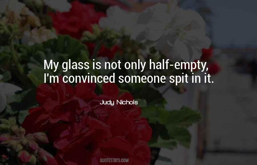 Glass Half Quotes #238587