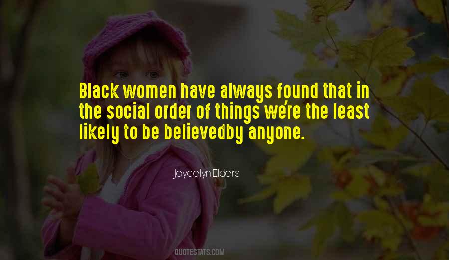 Quotes About Black Women #1550177