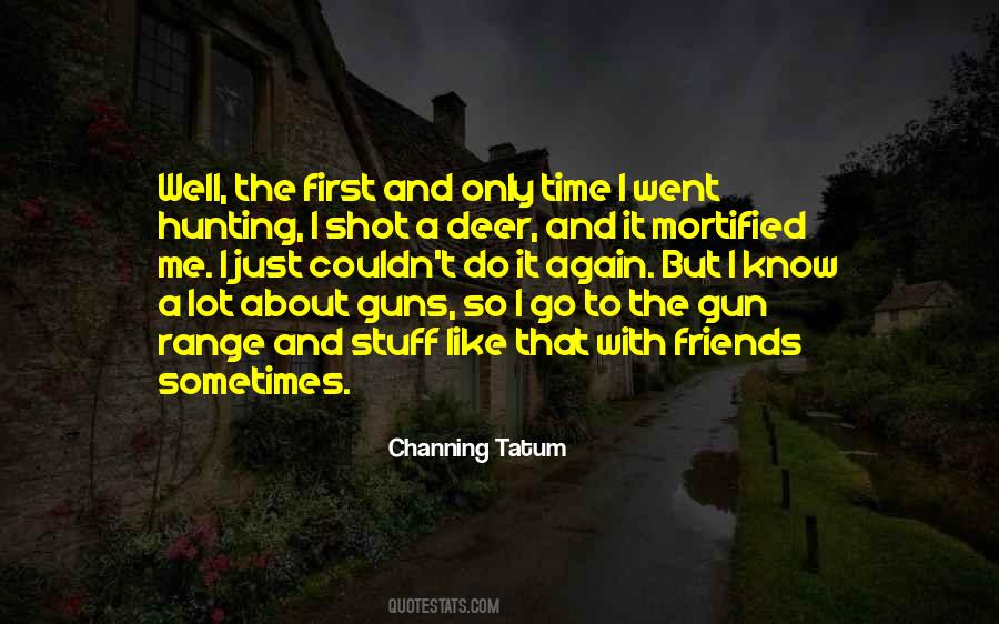 Quotes About Hunting Deer #282110