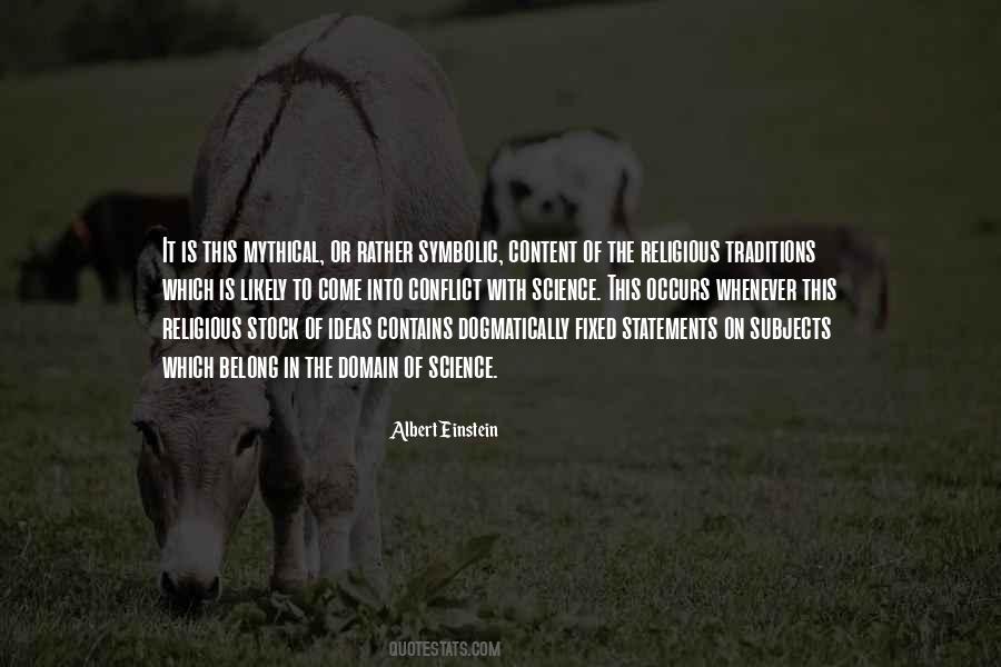 Quotes About Religious Conflict #1262362