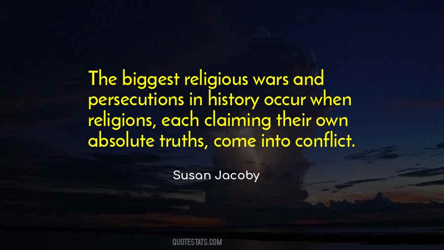 Quotes About Religious Conflict #1433753