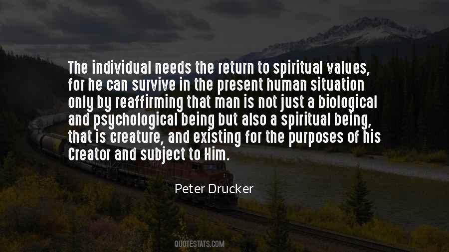 Spiritual Values Quotes #154506