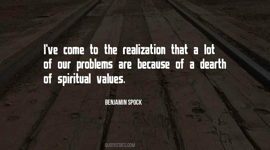 Spiritual Values Quotes #736126