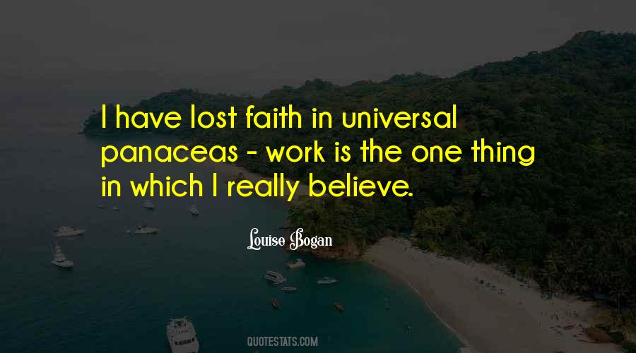 Quotes About Lost Faith #636820