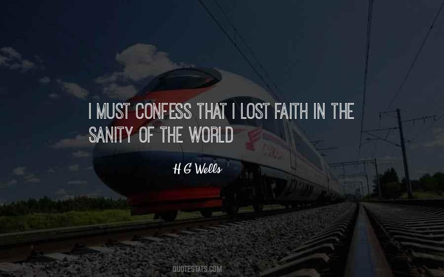 Quotes About Lost Faith #963967