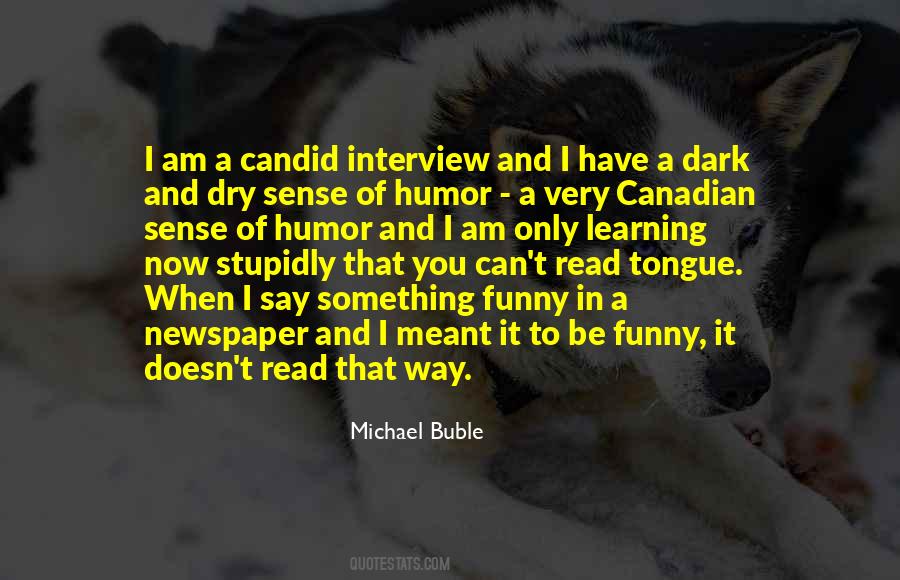 Quotes About Dark Humor #325422