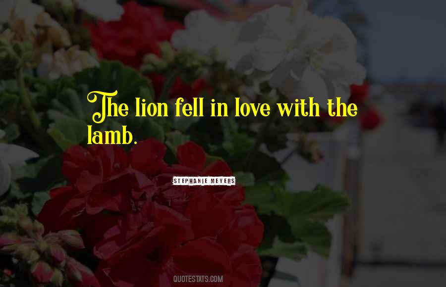 The Lamb Quotes #143014