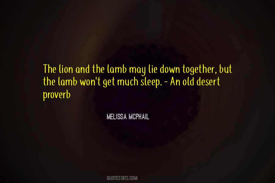 The Lamb Quotes #1685148