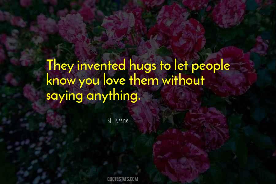 Quotes About Hugs And Love #1113048