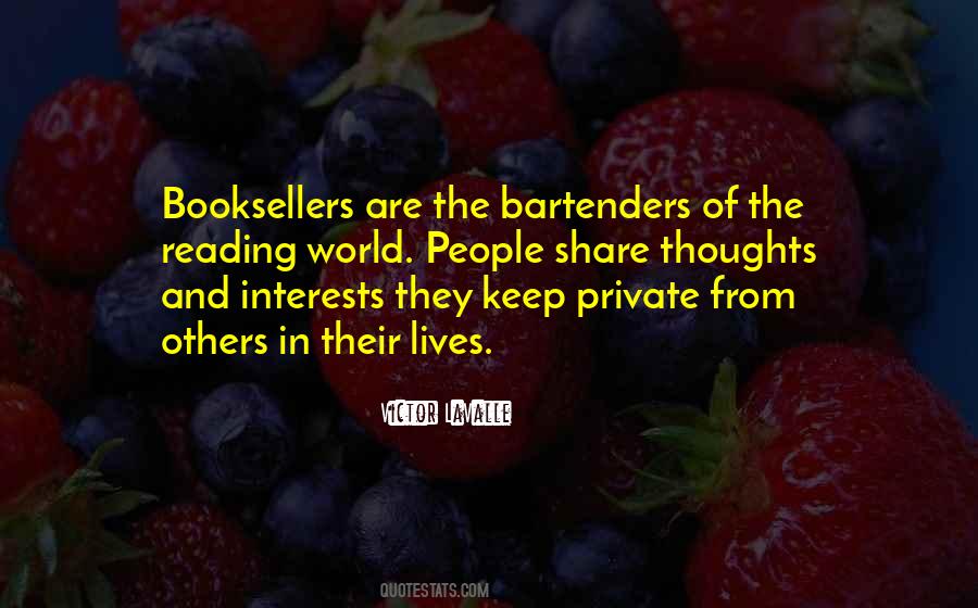 Quotes About Bartenders #1556637