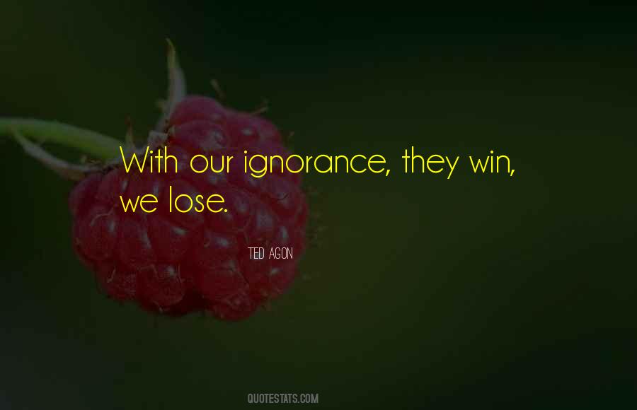 Quotes About Learning How To Lose #813453