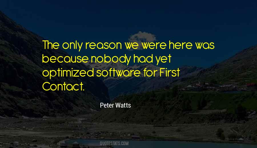 Quotes About First Contact #60044