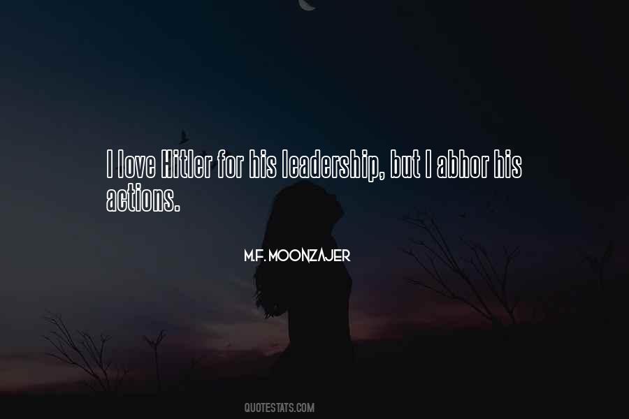 Quotes About Hitler's Leadership #1106903