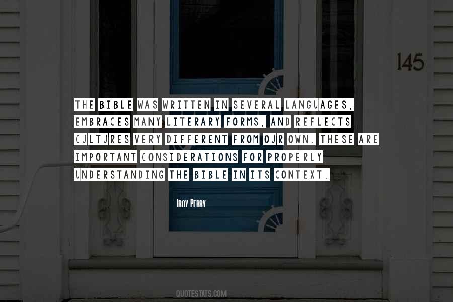 Languages And Cultures Quotes #1449309