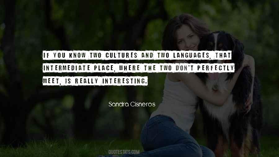 Languages And Cultures Quotes #448377