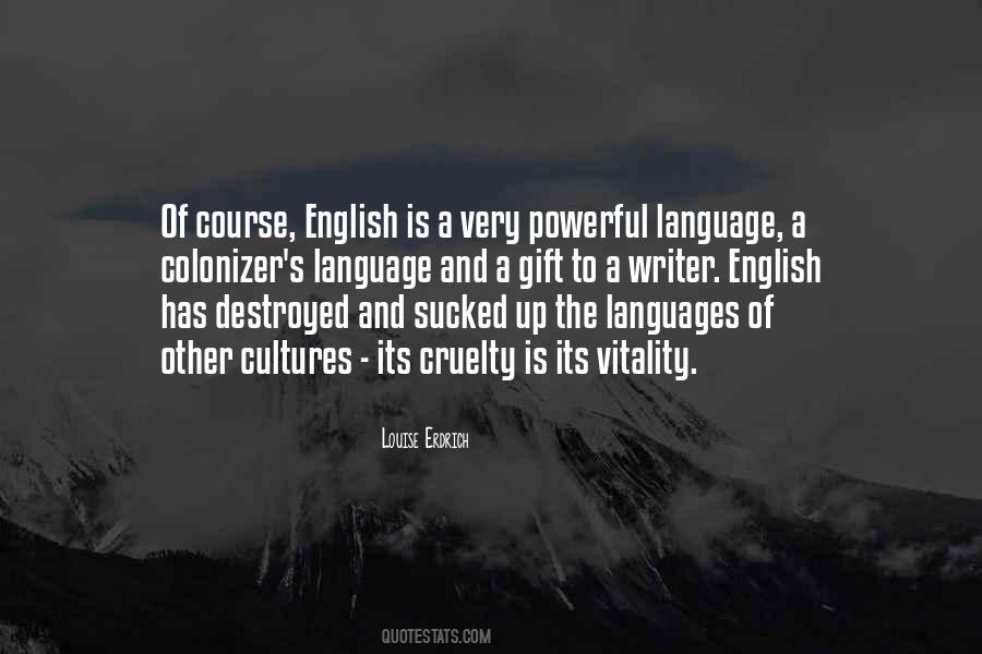 Languages And Cultures Quotes #710907