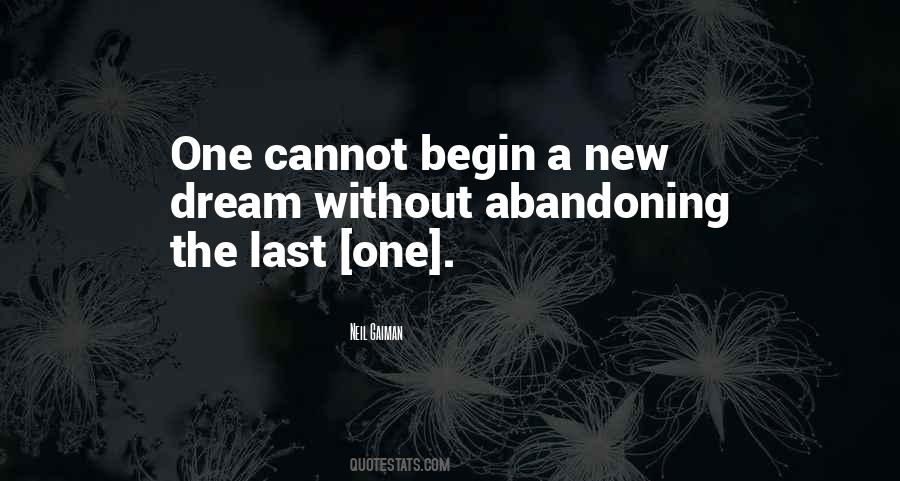 Quotes About Abandoning #429538