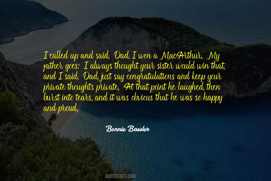 Quotes About Proud Sister #1304218