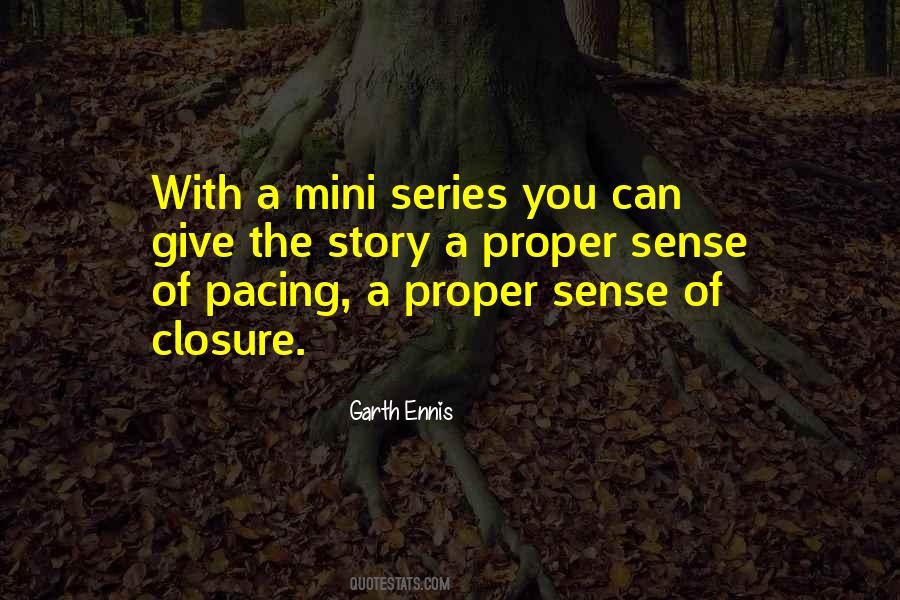 Mini Series Quotes #1160856