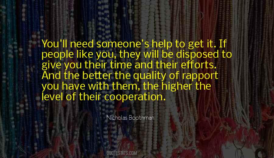 Quotes About Cooperation #1005585