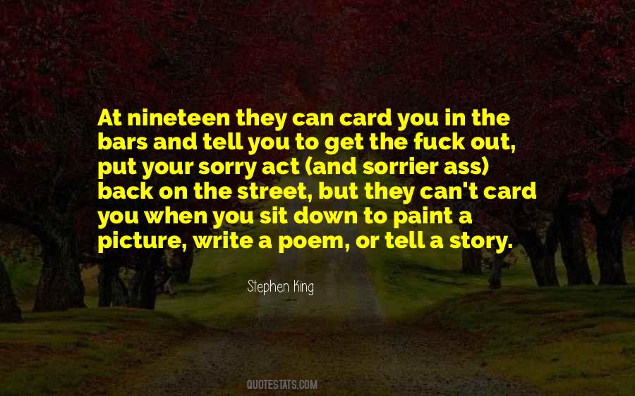 Street King Quotes #1295659