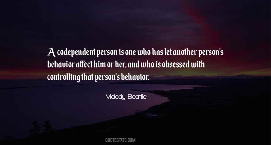 Quotes About Controlling Person #108558